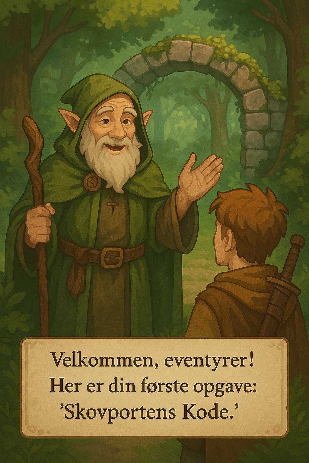 Skovens Vogter byder dig velkommen